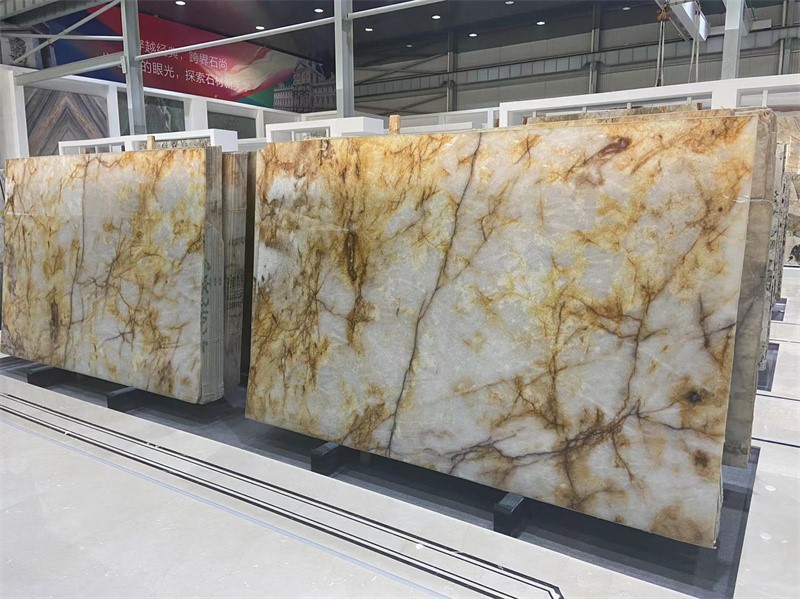 Cristallo Dolce Vita Quartzite Slab Cristallo Dolce Vita Quartzite Slab