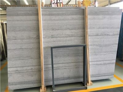 Placas de mármore de veio de madeira azul